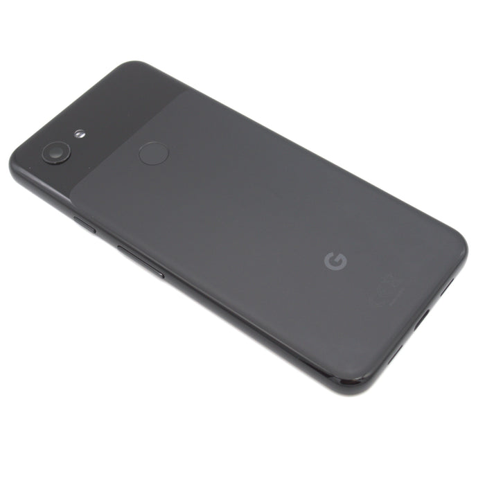 Backcover Google Pixel 3a schwarz original  Backcover mit Fingerprintsensor
