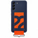 Samsung Silicone Cover with Strap Galaxy S22+ Navy