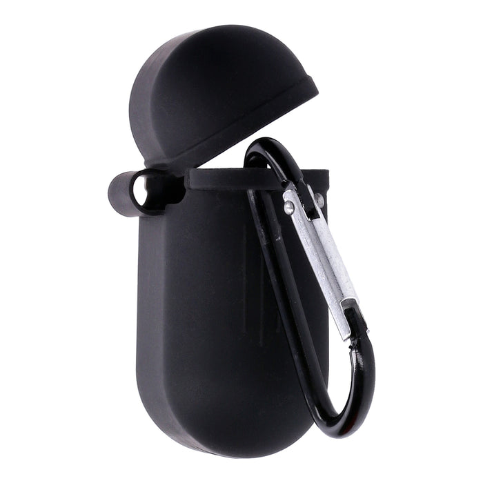Swipe Silicone AirPods Carry Case black Compatible with Generation 1&2 AirPods