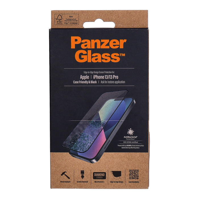 PanzerGlass iPhone 13/13Pro schwarz