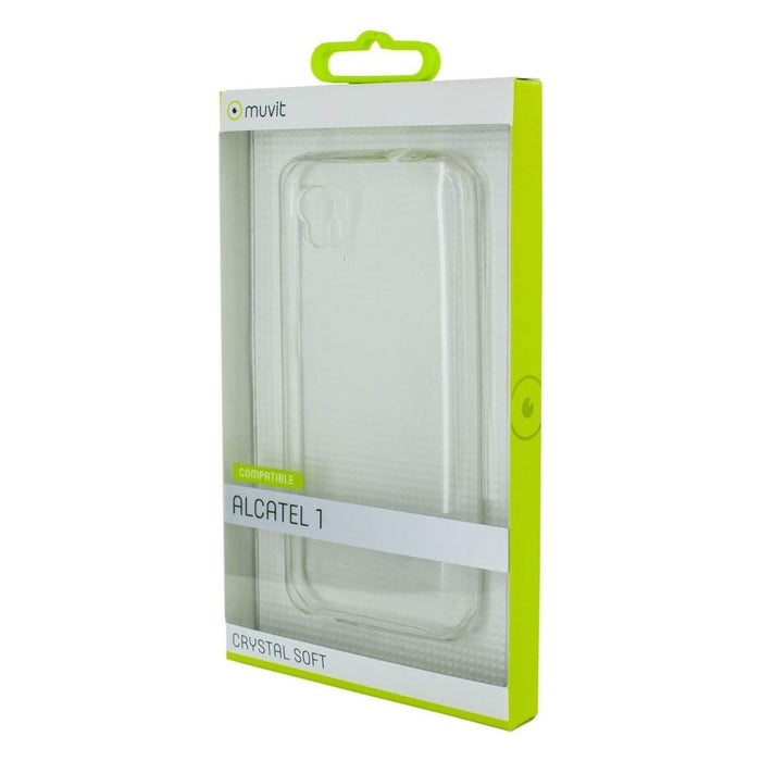 Muvit Cristal Soft Case Alcatel 1 transparent