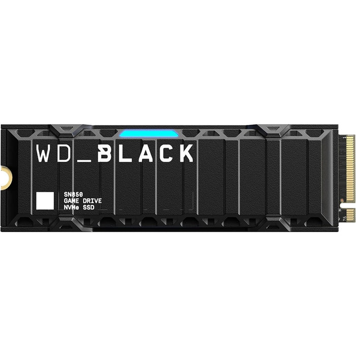 WD_Black SN850 int. NVMe M.2 SSD 2TB inkl. Kühlkörper