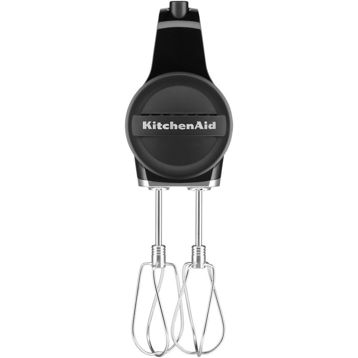 KitchenAid 5KHMB732EBM Akku-Handmixer kabellos, 7 Geschwindigkeit in schwarz