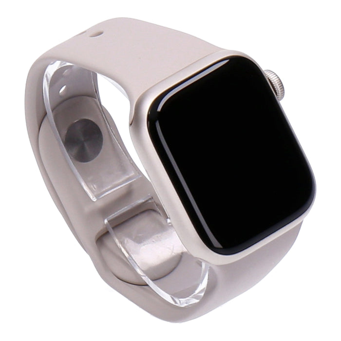 Apple Watch Series 9 41mm GPS + 4G Polarstern Aluminiumgehäuse mit Sportarmband Polarstern S/M