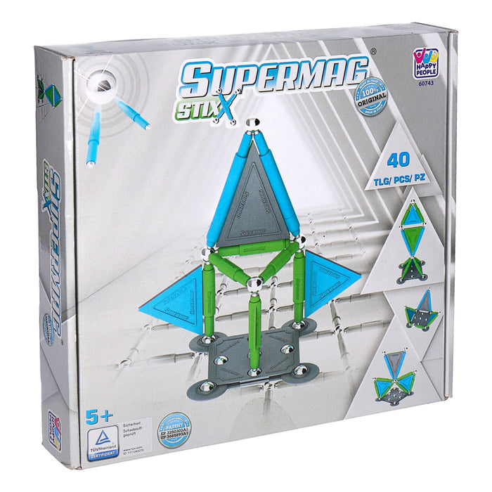 Supermag Stixx 40tlg Magnetspielzeug