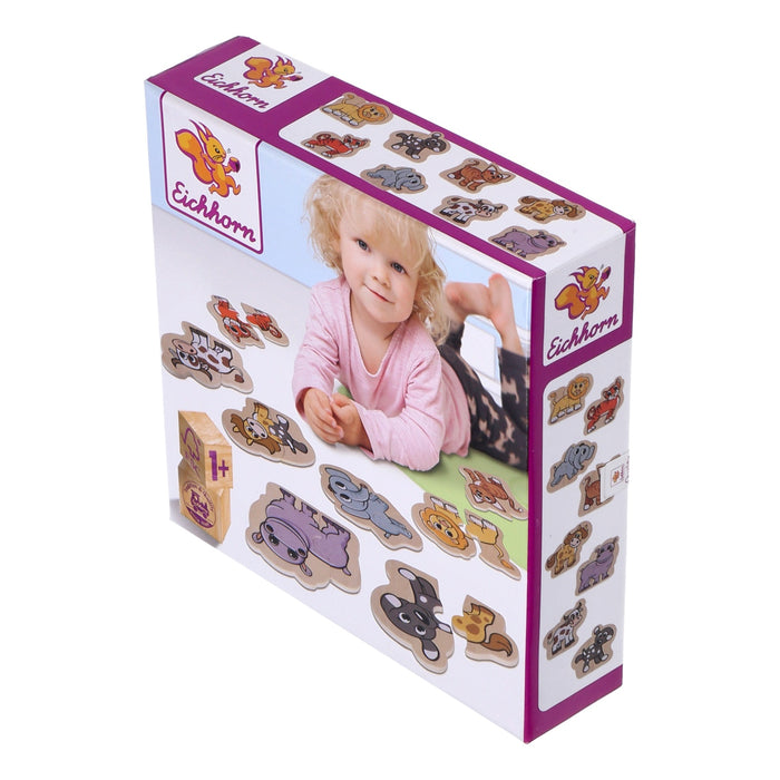 Eichhorn Tierpuzzle 16-tlg Kinderpuzzle