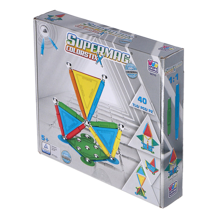 Supermag Colorstix 40 Teile - Magnetspielzeug