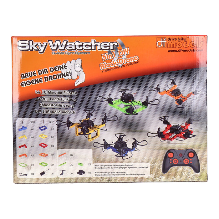 DF Models SkyWatcher 5in1 DIY Block Drone 9990 Drone