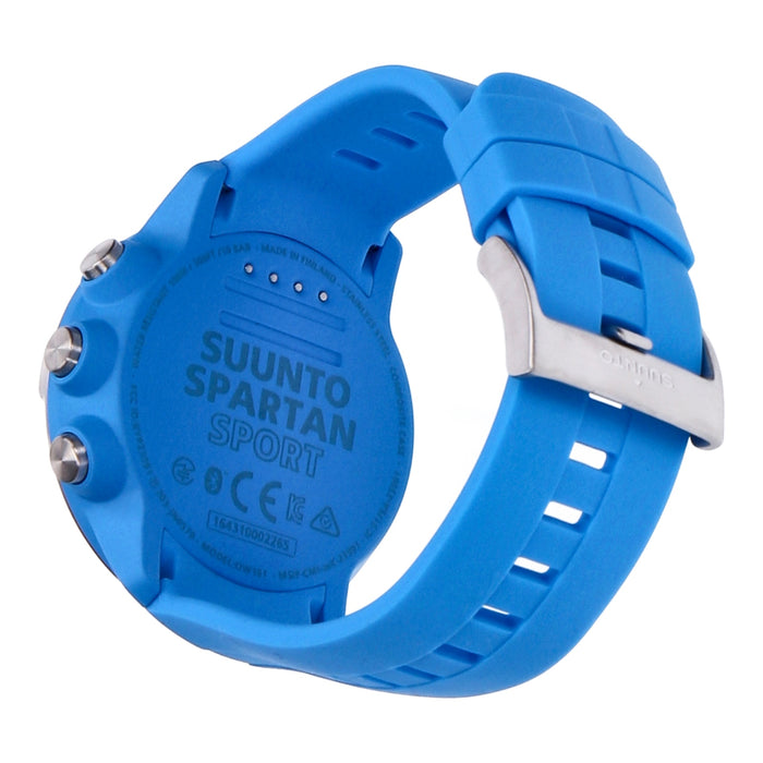 Suunto Spartan Sport Blue HR Smartwatch Silikonarmband Blau