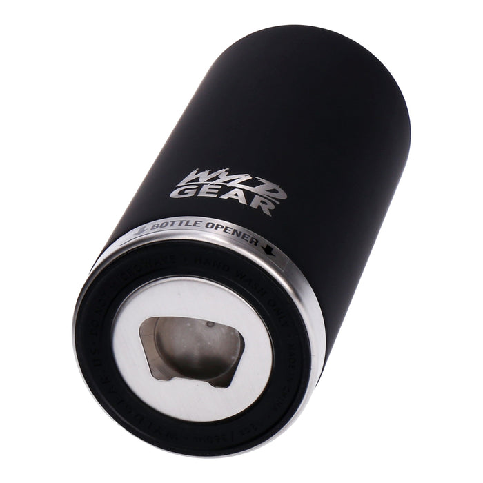 Wyld Gear Slim-Can 12 oz, Black Dosenhalter schwarz passt in Cup Holder | BPA-frei