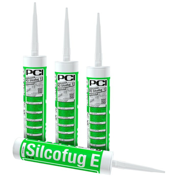 PCI Silikon Silcofug E zementgrau (310ml Kartusche)