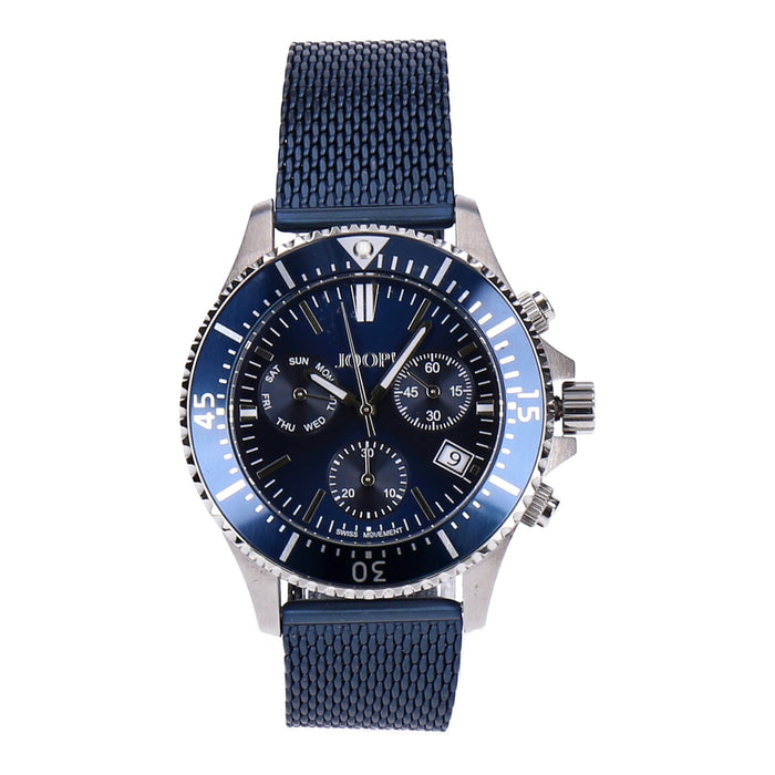 Joop! Herren Chronograph blau-silber