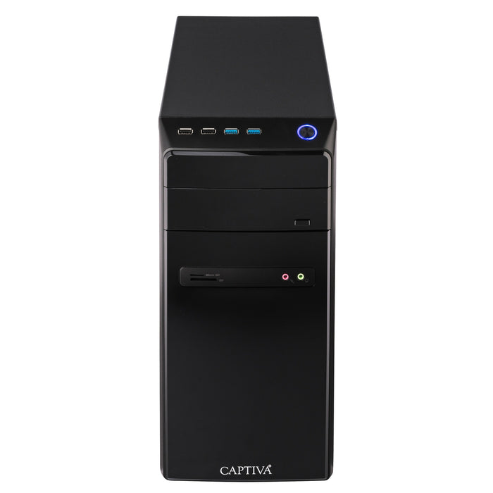 Captiva B5A 21V4 Desktop Tower PC AMD Ryzen 5 -5600G 16GB DDR4 1TB NVMe SSD Win11 Home