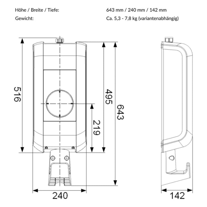 KEBA Wallbox  Ke Contact P30 11 kW