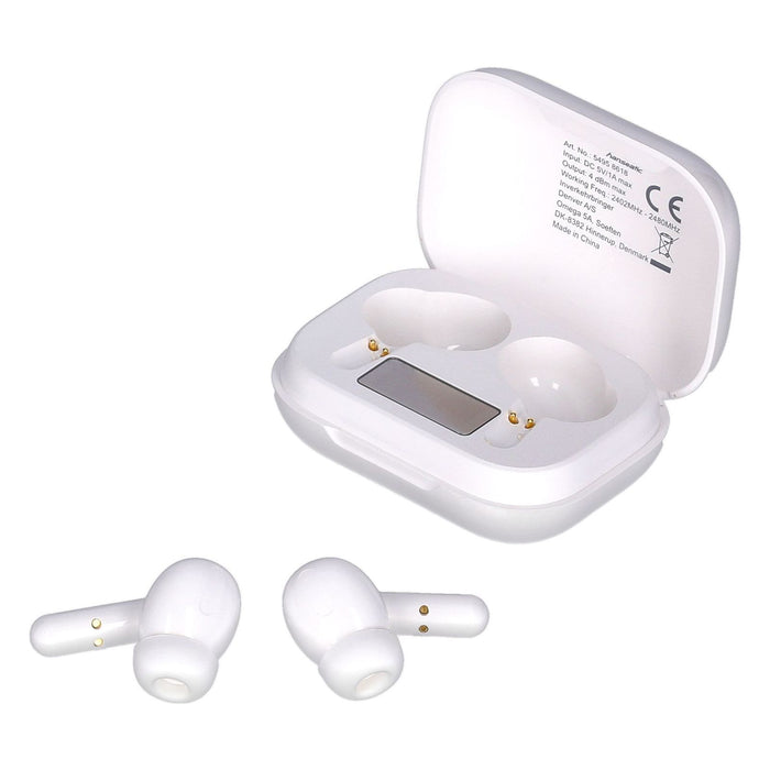 Hanseatic HWE-23 Wireless In-Ear Bluetooth Kopf hörer weiß