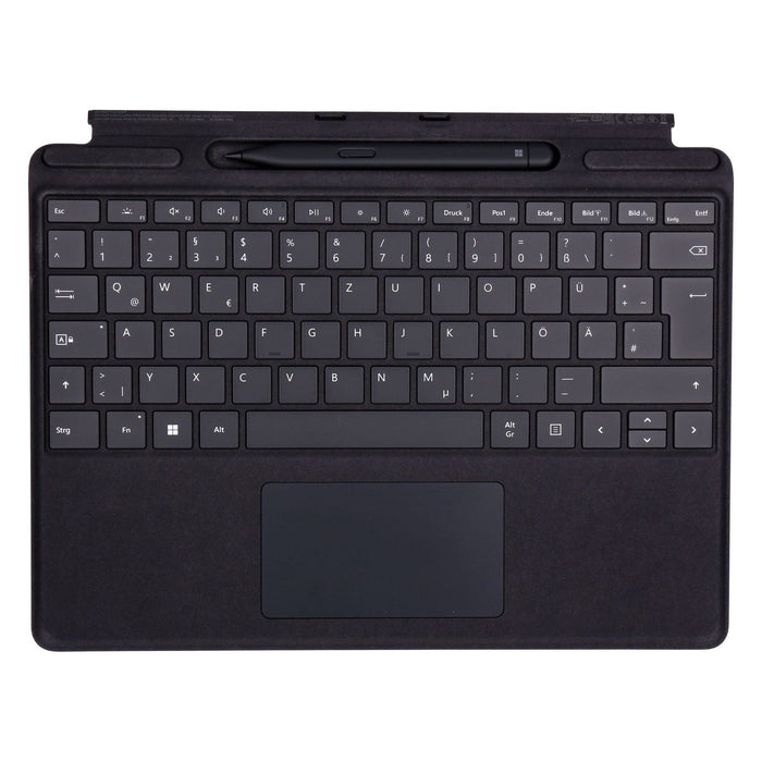 Microsoft Surface Pro Signature Keyboard mit Slim Pen 2 für Surface Pro 8/9/X schwarz QWERTZ DE