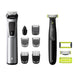 Philips MG9710/90 elektrischer Barttrimmer Prestige Edition inkl. OneBlade schwarz/silber