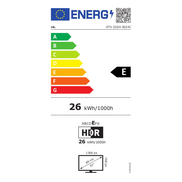 OK OTV 32GH-5023C TV HD-ready