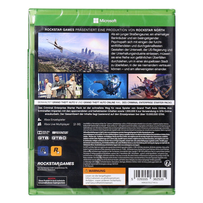 Grand Theft Auto 5 (GTA 5) Premium Edition Xbox One