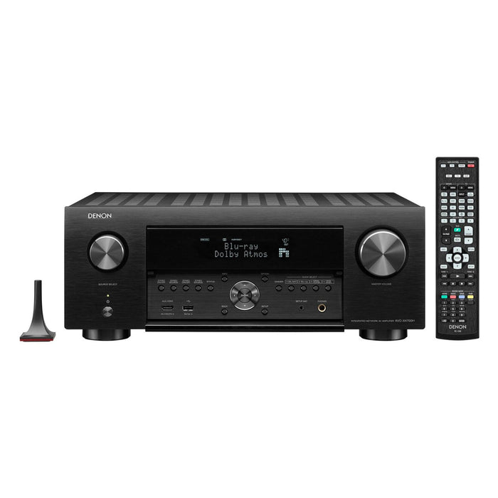 Denon AVC-X4700H 9.2 Kanal 8K UHD AV-Verstärker 9 x 200 Watt Wi-Fi HDMI schwarz