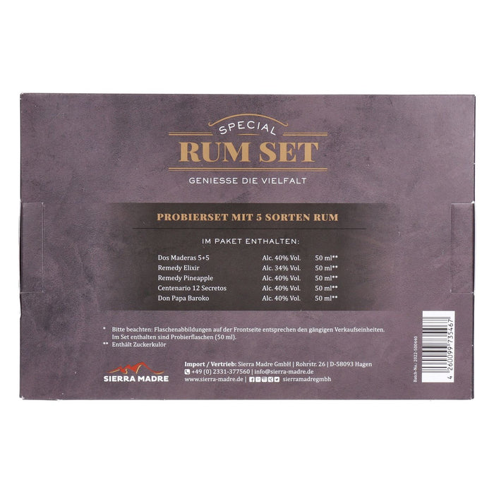 Premium Rum Tasting Set 5 x 0,05 L