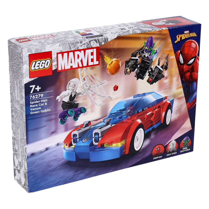 LEGO Marvel 76279 Spider-Mans Rennauto & Venom Green Goblin