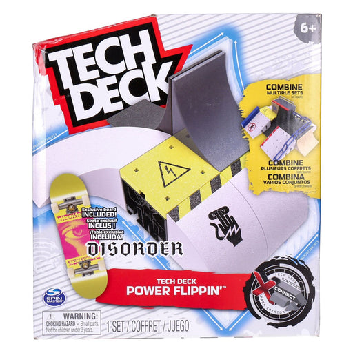 Produktbild Miniskateboard - Tech Deck X-Connect Starter-Set - Power Flippin Rampenset Fingerboard Zubehör