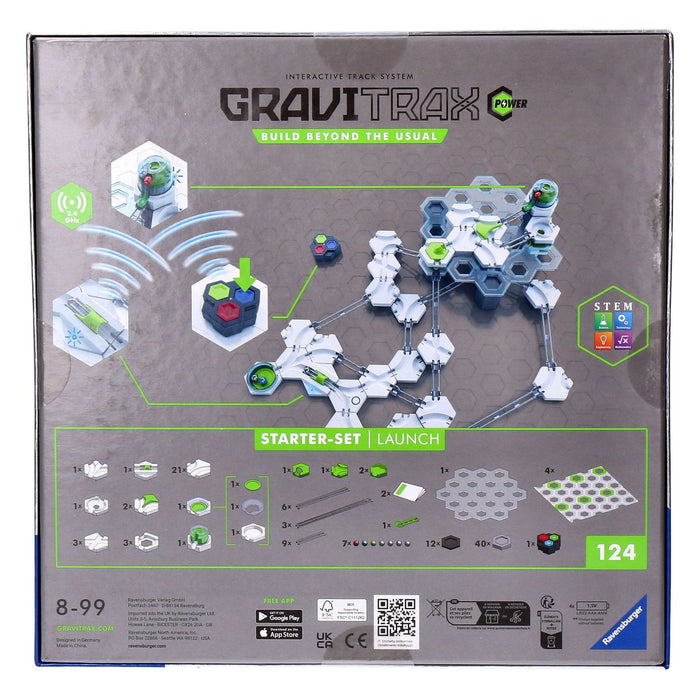 Ravensburger GraviTrax POWER Starter-Set Kugelbahnsystem elektronischen Elementen