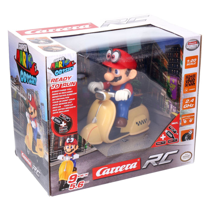 Carrera RC 370200992 Super Mario Odyssey Scooter Ferngesteuerter Elektro Roller