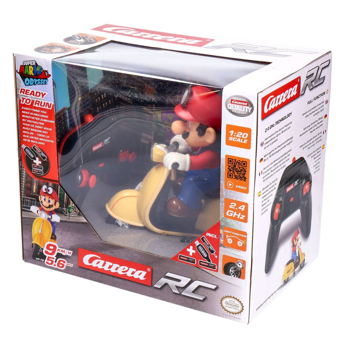 Carrera RC 370200992 Super Mario Odyssey Scooter Ferngesteuerter Elektro Roller