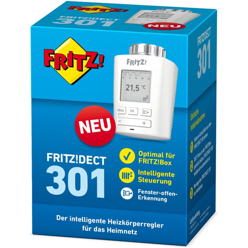 Produktbild Heizkörperthermostat - AVM FRITZ!DECT 301 Heizkörperthermostat weiß