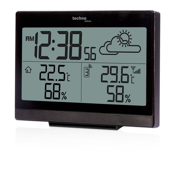 Technoline WS 9252 Wetterstation schwarz