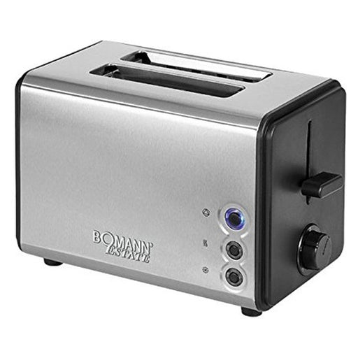 Produktbild Toaster - Bomann TA 1371 CB 2-Scheiben Toaster 850 W Edelstahl / Schwarz