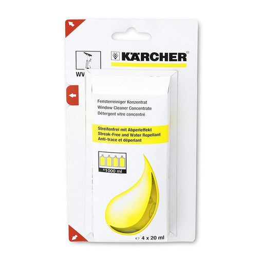 Produktbild Glasreiniger - Kärcher Fensterreiniger-Konzentrat RM 503 4x 20ml