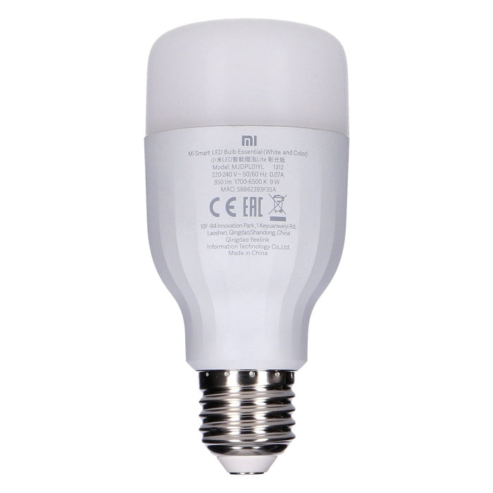 Xiaomi Mi LED Smart Bulb Essential E27 Glühbirne 9 Watt, 80-950 Lumen, 1700-6500 Kelvin