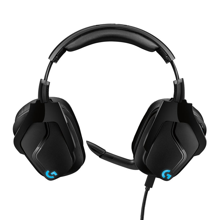 Logitech G935 Gaming Headset Kopfhörer Verkabelt & Kabellos Kopfband Schwarz, Blau