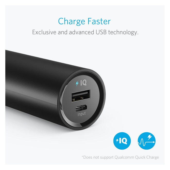 Anker PowerCore 5000 Akkuladegerät 5000 mAh Schwarz