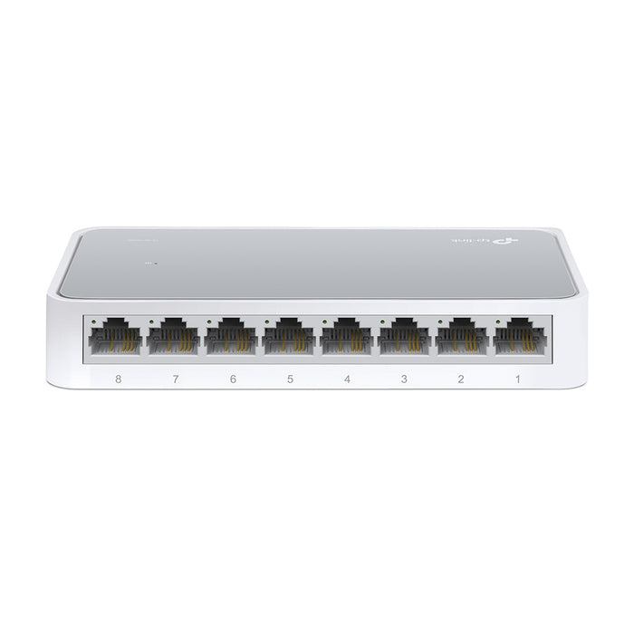 TP-Link TL-SF1008D Unmanaged Fast Ethernet (10/100) Weiß