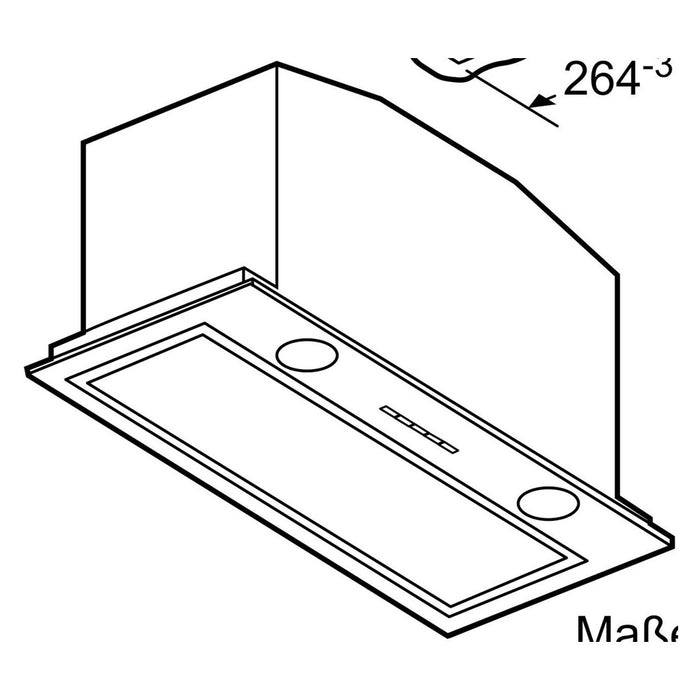 Neff DML5566N Lüfterbaustein (D55ML66N1) 50cm für Dunstabzugshaube