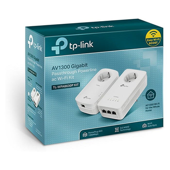 TP-Link TL-WPA1300P KIT 1300 Mbit/s Eingebauter Ethernet-Anschluss WLAN Weiß 3 Stück(e)