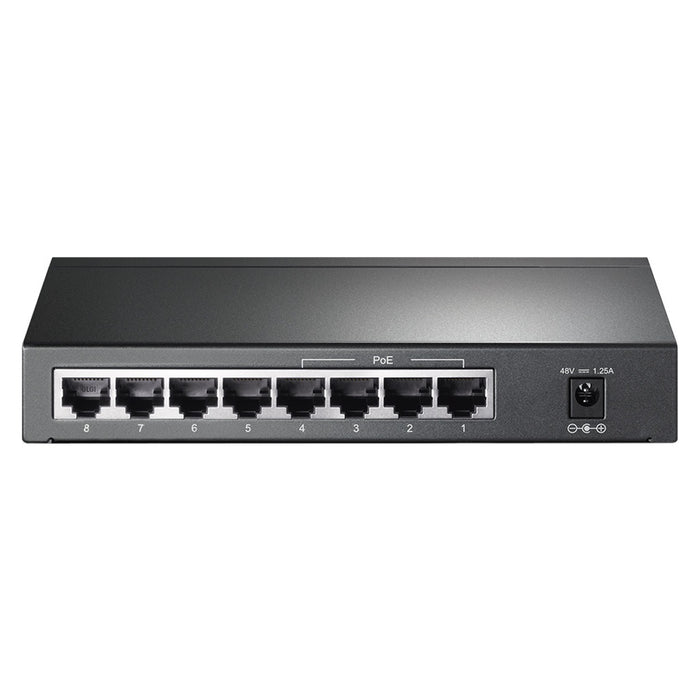 TP-Link TL-SG1008P Gigabit Ethernet (10/100/1000) Power over Ethernet (PoE) Grau