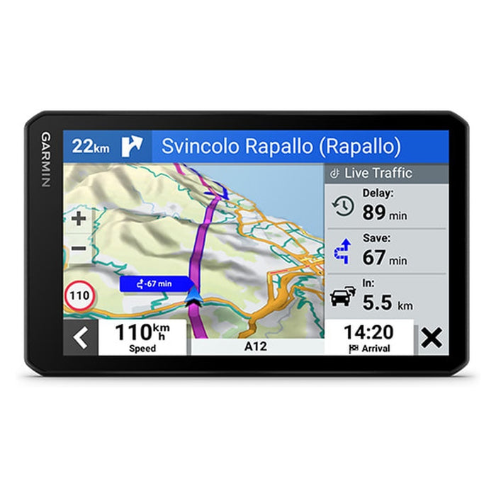 Garmin DriveCam 76 Navigationssystem Tragbar / Fixiert 17,6 cm (6.95 Zoll) TFT Touchscreen 271 g