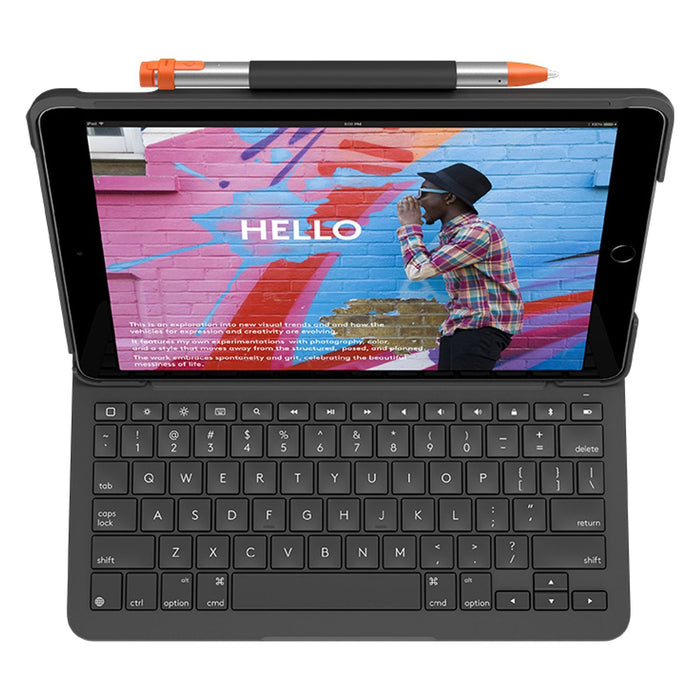 Logitech Slim Folio for iPad (7. 8. & 9. Generation) Graphite