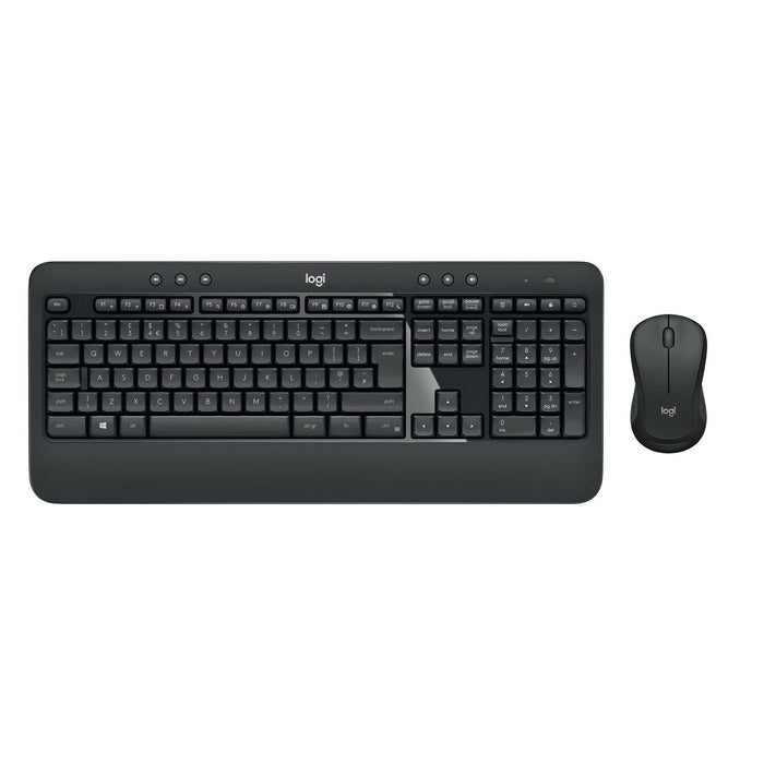 Logitech MK540 Advanced kabelloses Tastatur und Maus Set QWERTZ Deutsch Schwarz