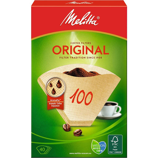 Produktbild Papierfilter - Melitta Filtertüte Original 100 naturbraun