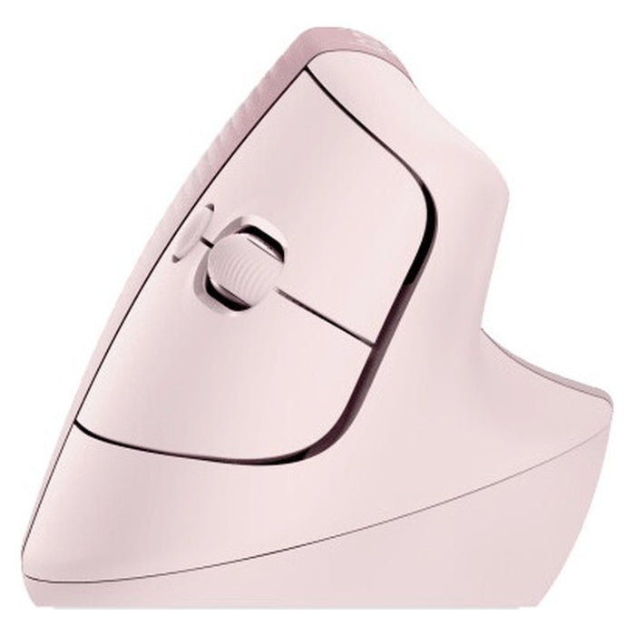 Logitech Lift - Vertical Ergonomic Mouse Rosa