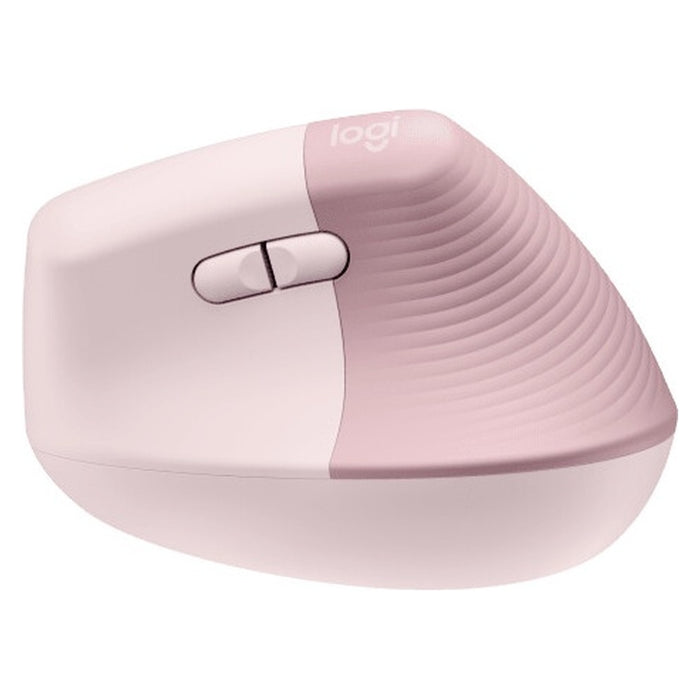 Logitech Lift - Vertical Ergonomic Mouse Rosa