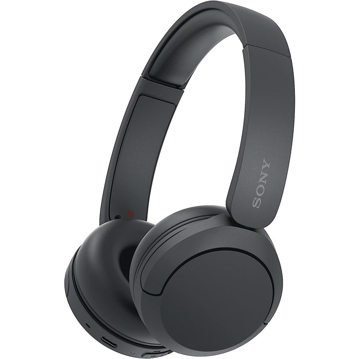 Sony WH-CH520 kabellose Bluetooth-Kopfhörer Schwa rz