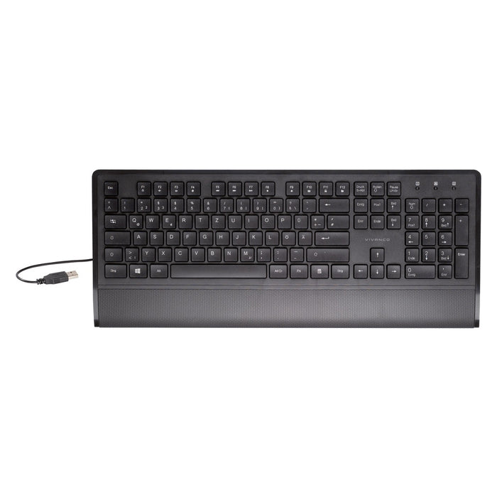 Vivanco IT-KB USB M Tastatur QWERTZ Deutsch Schwarz