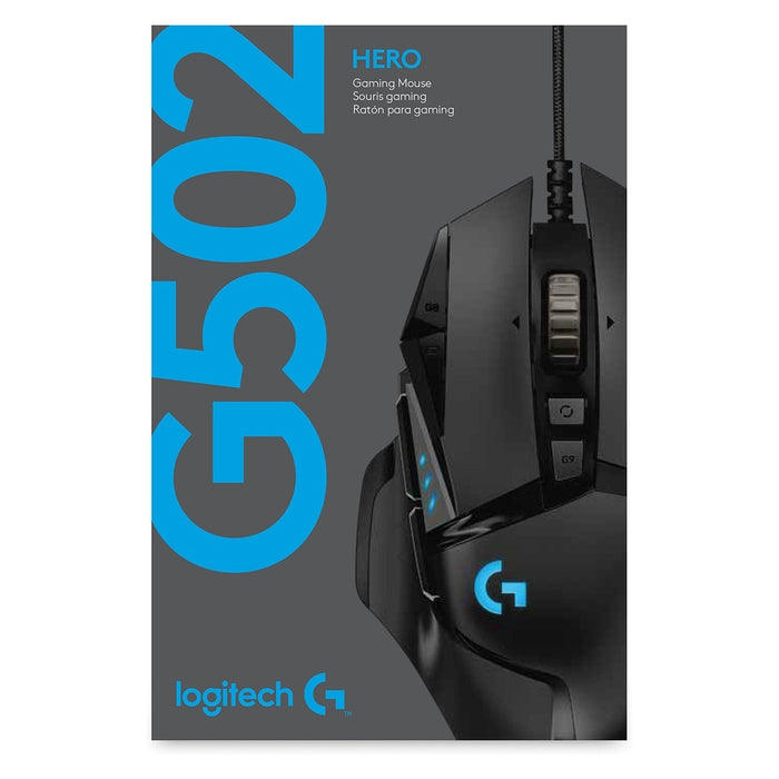 Logitech G G502 Hero Maus rechts USB Typ-A Optisch 25600 DPI